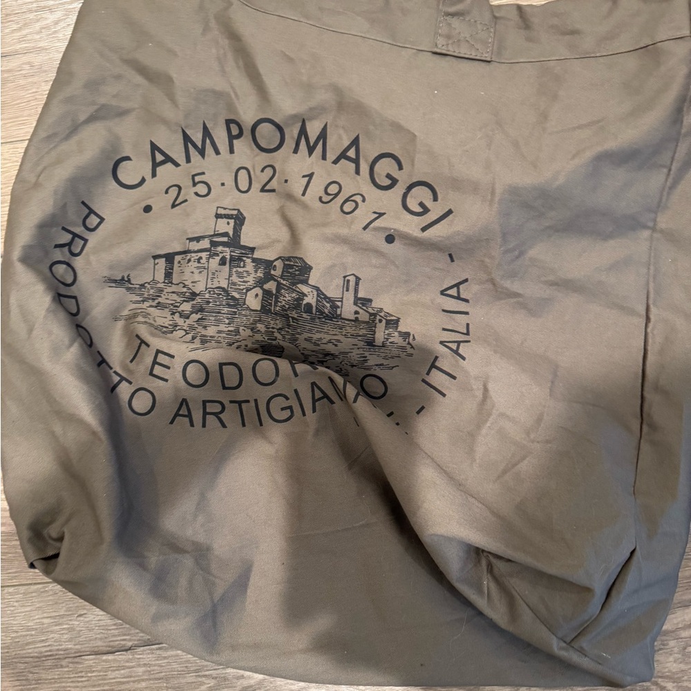 Campomaggi Black Leather Shoulder Bag
